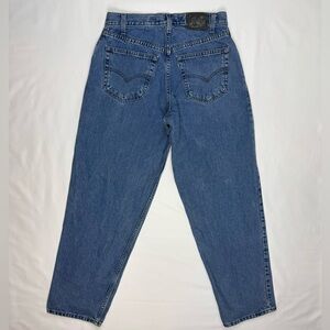 Vtg Levis Silver Tab Baggy Jeans 31 x 32 Y2K Blue Denim C6